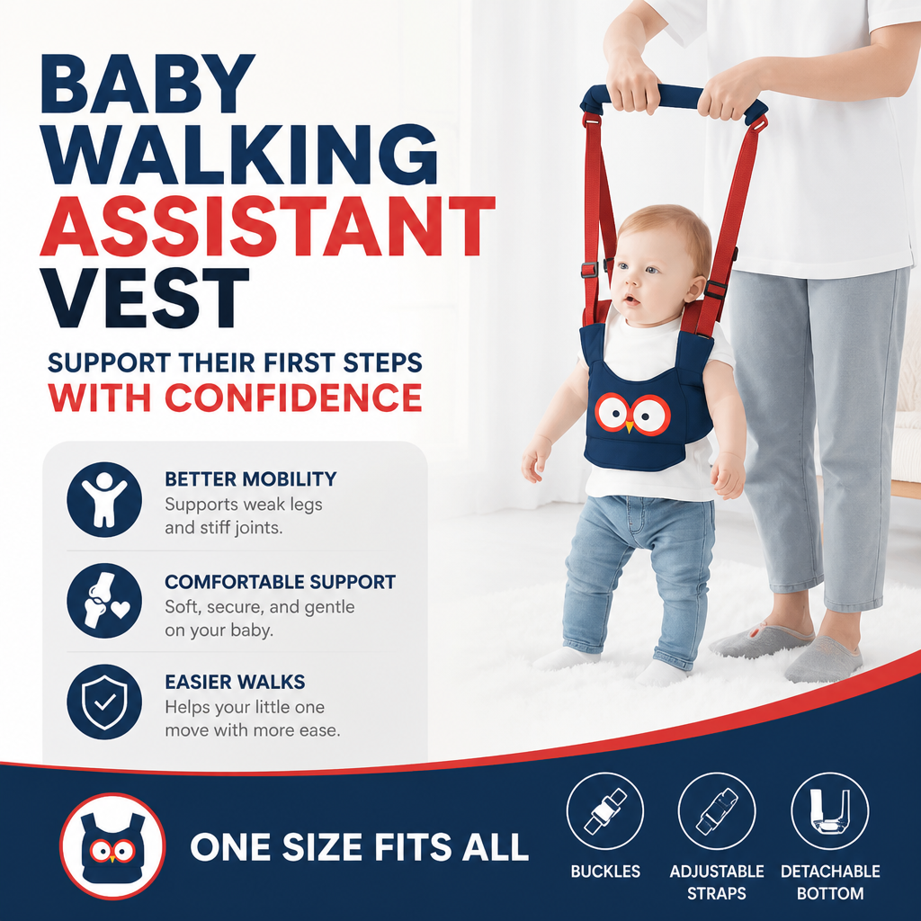 StepNest™ Baby Walking Assistant Harness