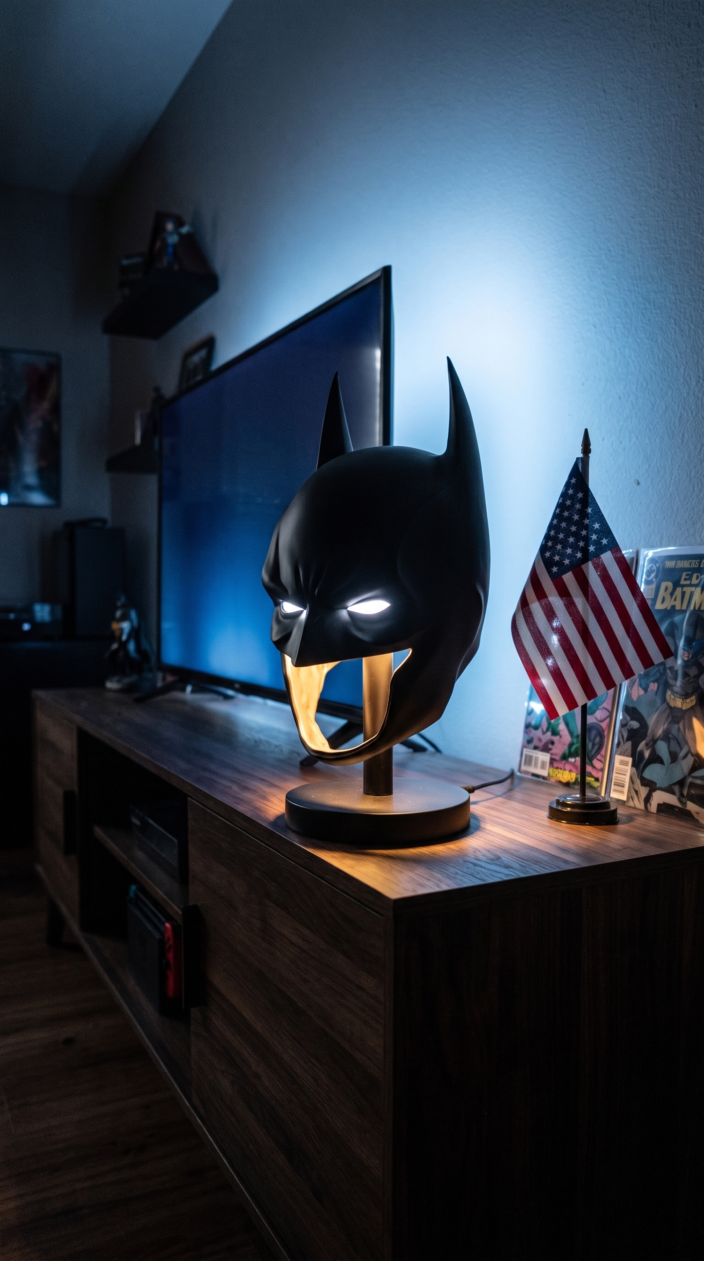 ShadowGuard™ Hero Mask Ambient LED Lamp