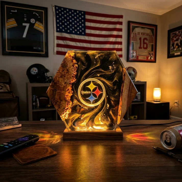 Handmade NFL Lamps