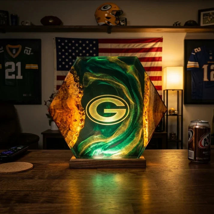 Handmade NFL Lamps