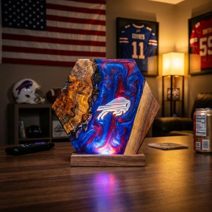 Handmade NFL Lamps