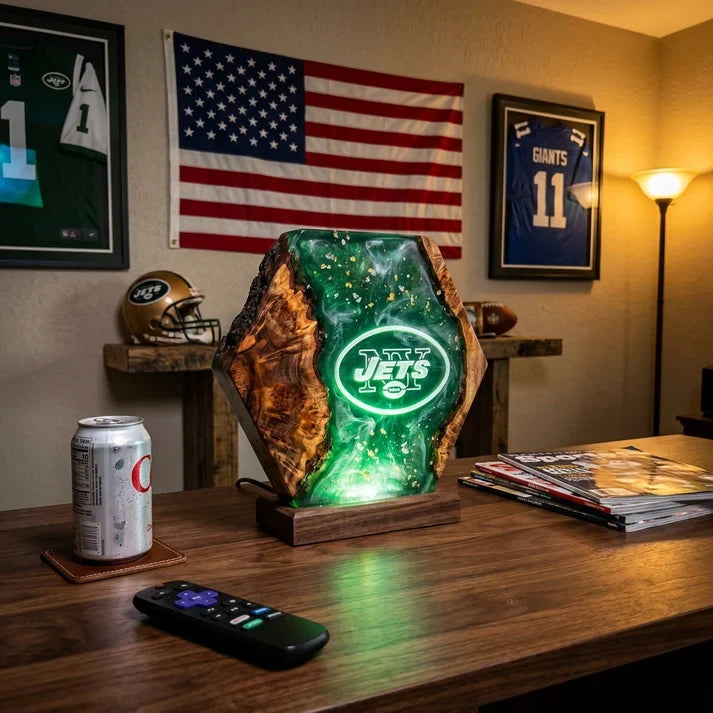 Handmade NFL Lamps