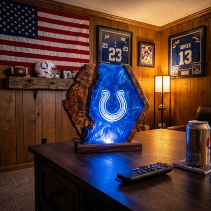 Handmade NFL Lamps