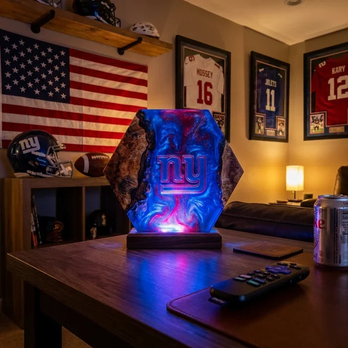 Handmade NFL Lamps