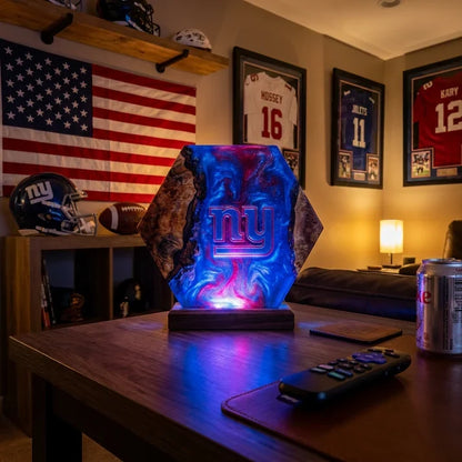 Handmade NFL Lamps