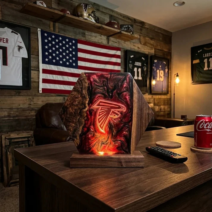 Handmade NFL Lamps