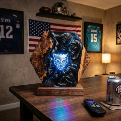 Handmade NFL Lamps