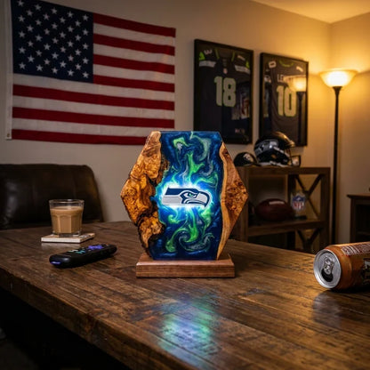 Handmade NFL Lamps