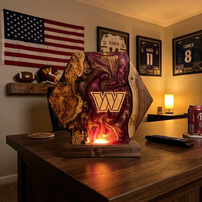 Handmade NFL Lamps