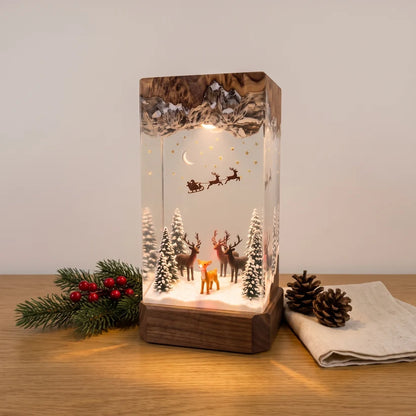 Enchanted Christmas Story Lamp