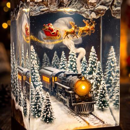 Enchanted Christmas Story Lamp