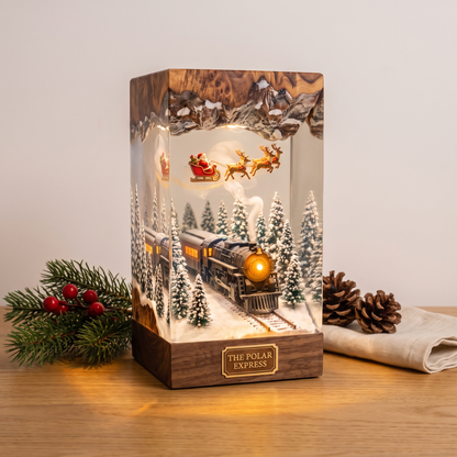 Enchanted Christmas Story Lamp