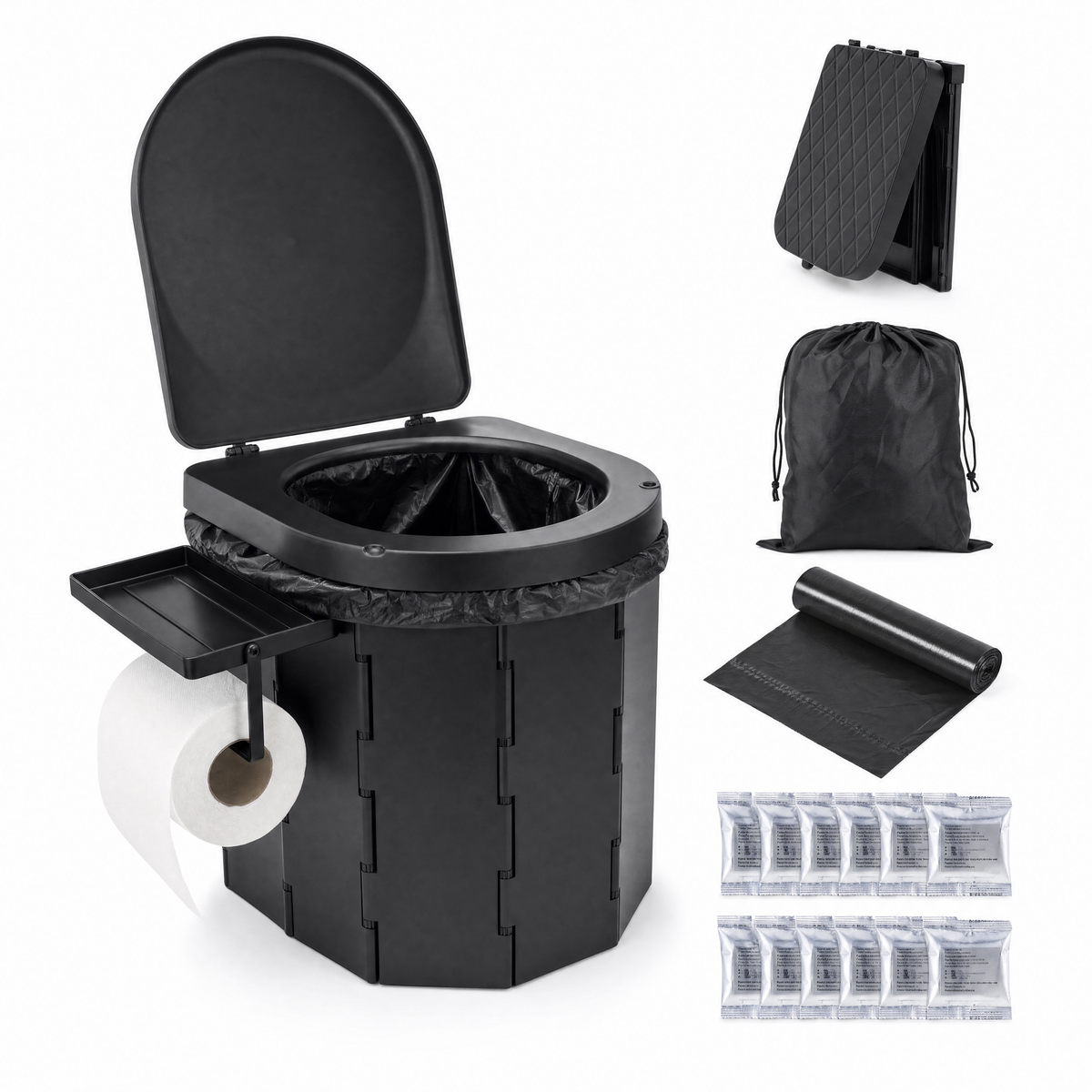 GoReady Foldable Travel Toilet