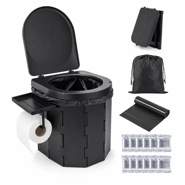 Foldable Travel Toilet 🚽