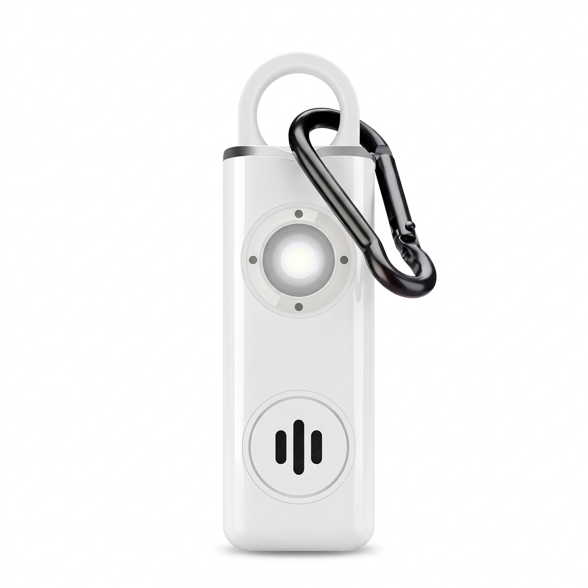 SafeLume – 130dB Personal Safety Alarm Keychain with Flashing Strobe Light | USB-C Rechargeable