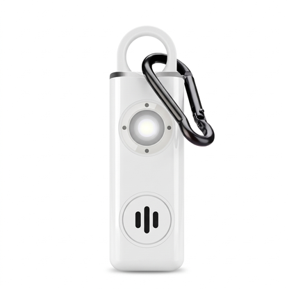 SafeLume – 130dB Personal Safety Alarm Keychain with Flashing Strobe Light | USB-C Rechargeable
