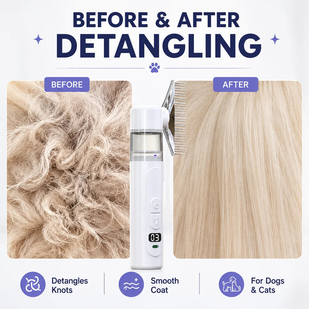 FurFlow Grooming Comb