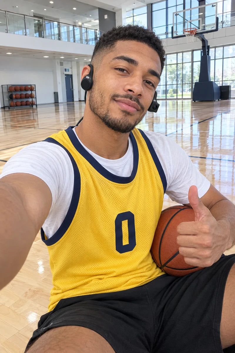 Open-Ear POV Camera Earbuds 🎥