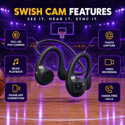 Open-Ear POV Camera Earbuds 🎥