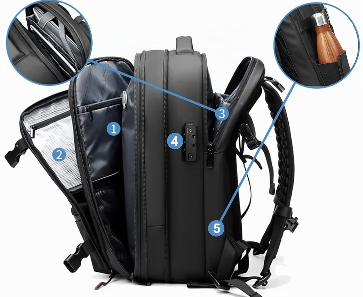 AeroVanta Vacuum Travel Backpack