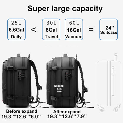 AeroVanta Vacuum Travel Backpack