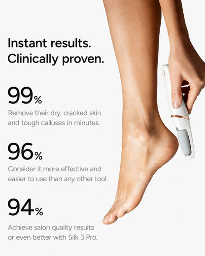 SilkStep™ Pro Electric Callus Remover