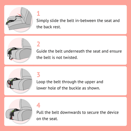 BumpEase Pregnancy Seat Belt Positioner