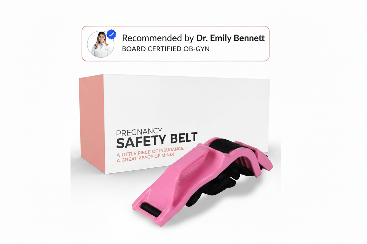 BumpEase Pregnancy Seat Belt Positioner