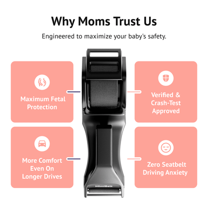 BumpEase Pregnancy Seat Belt Positioner