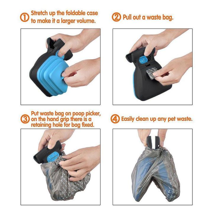 FOLDABLE POOPER SCOOPER