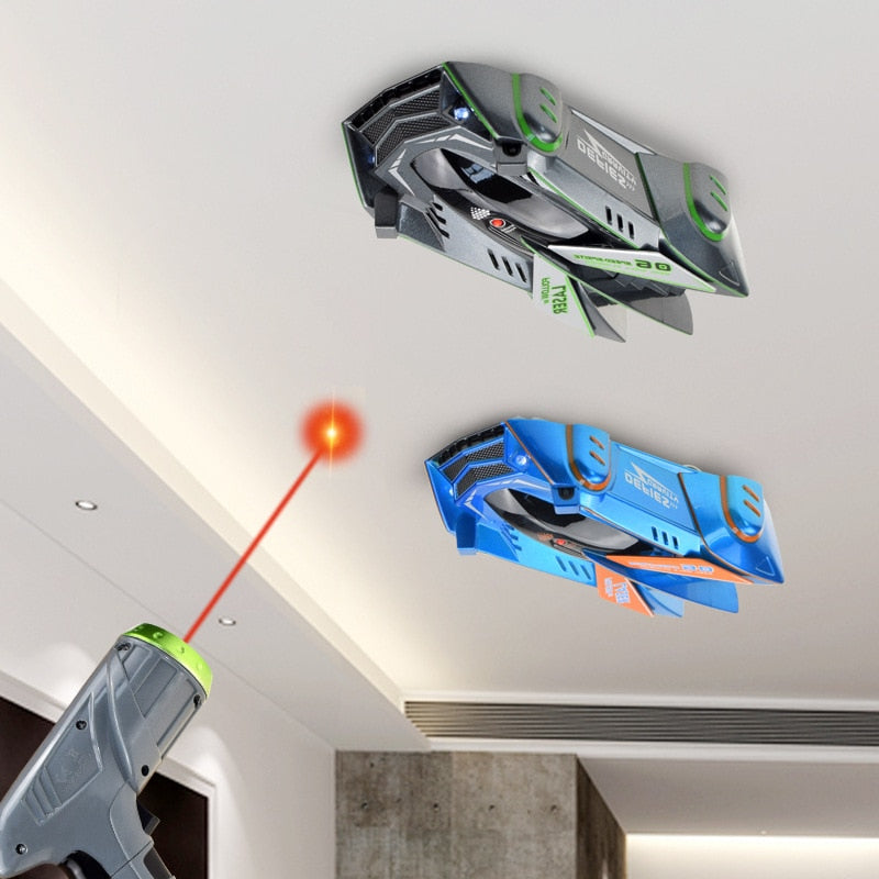Tracing Light Wall Climbing Car