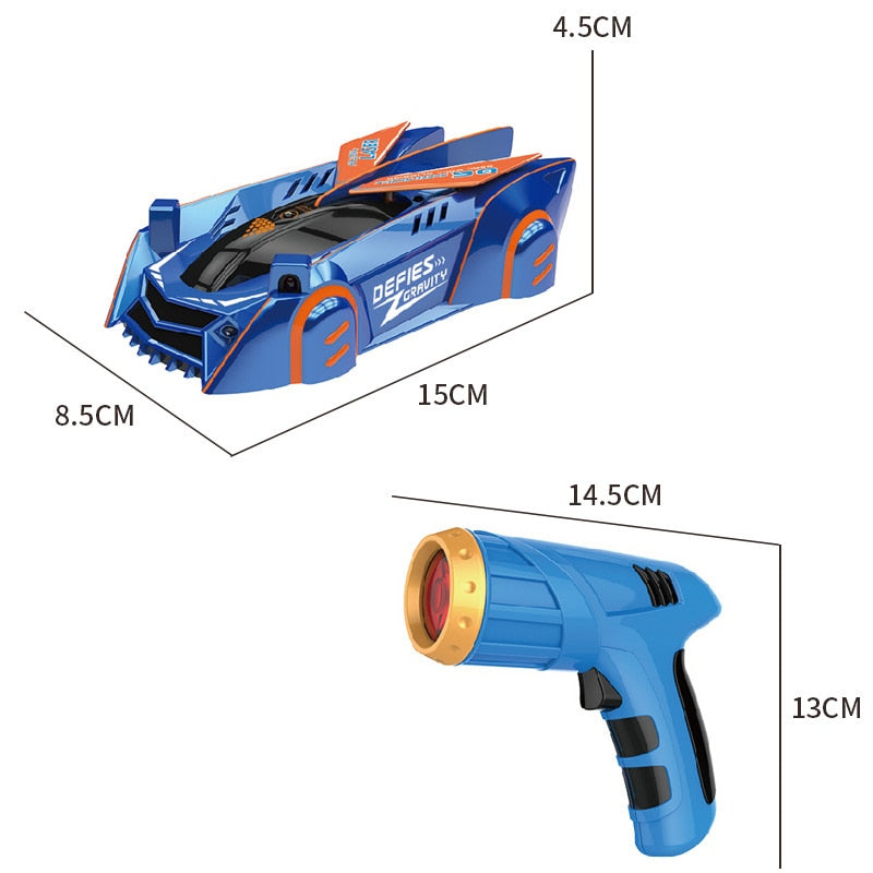 Tracing Light Wall Climbing Car