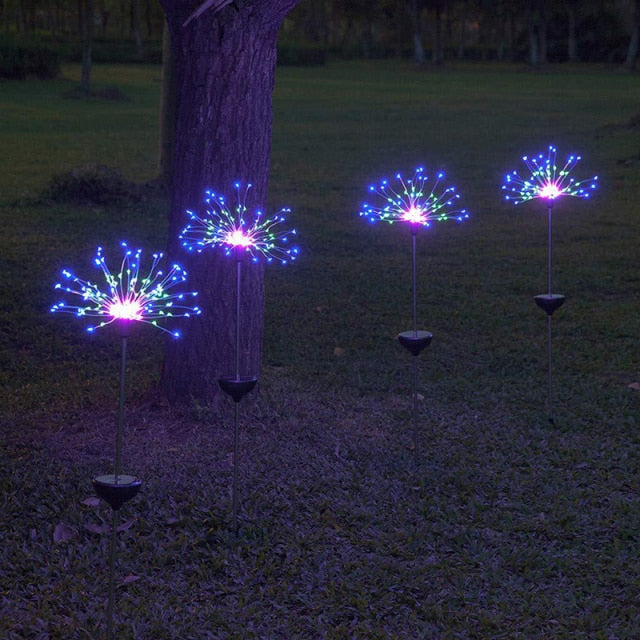 Solar Firework Light
