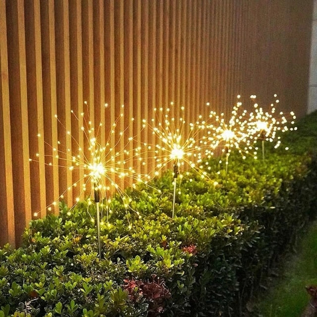 Solar Firework Light