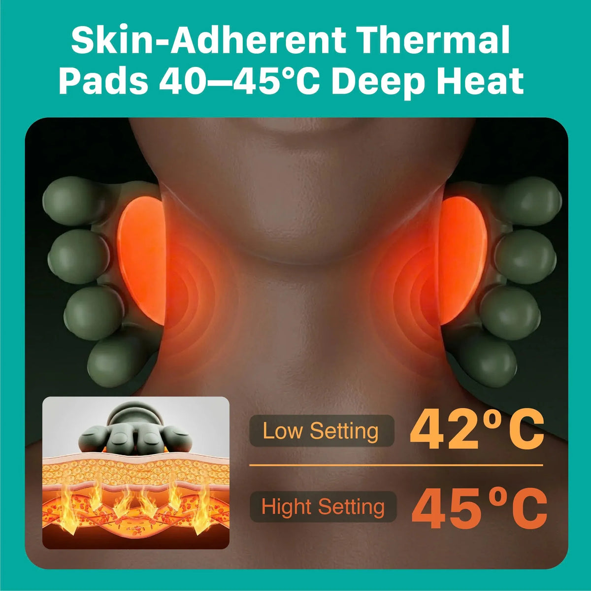 Heated Neck & Shoulder Massager