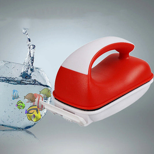 Magnetic Brush Cleaner Cleaning Glass Algae Aquarium Magnet Fish Tank