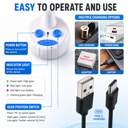 Portable Shower Pro