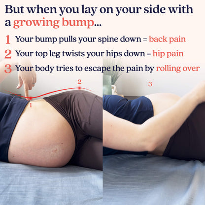 DreamNest™ Adjustable Maternity Support Pillow