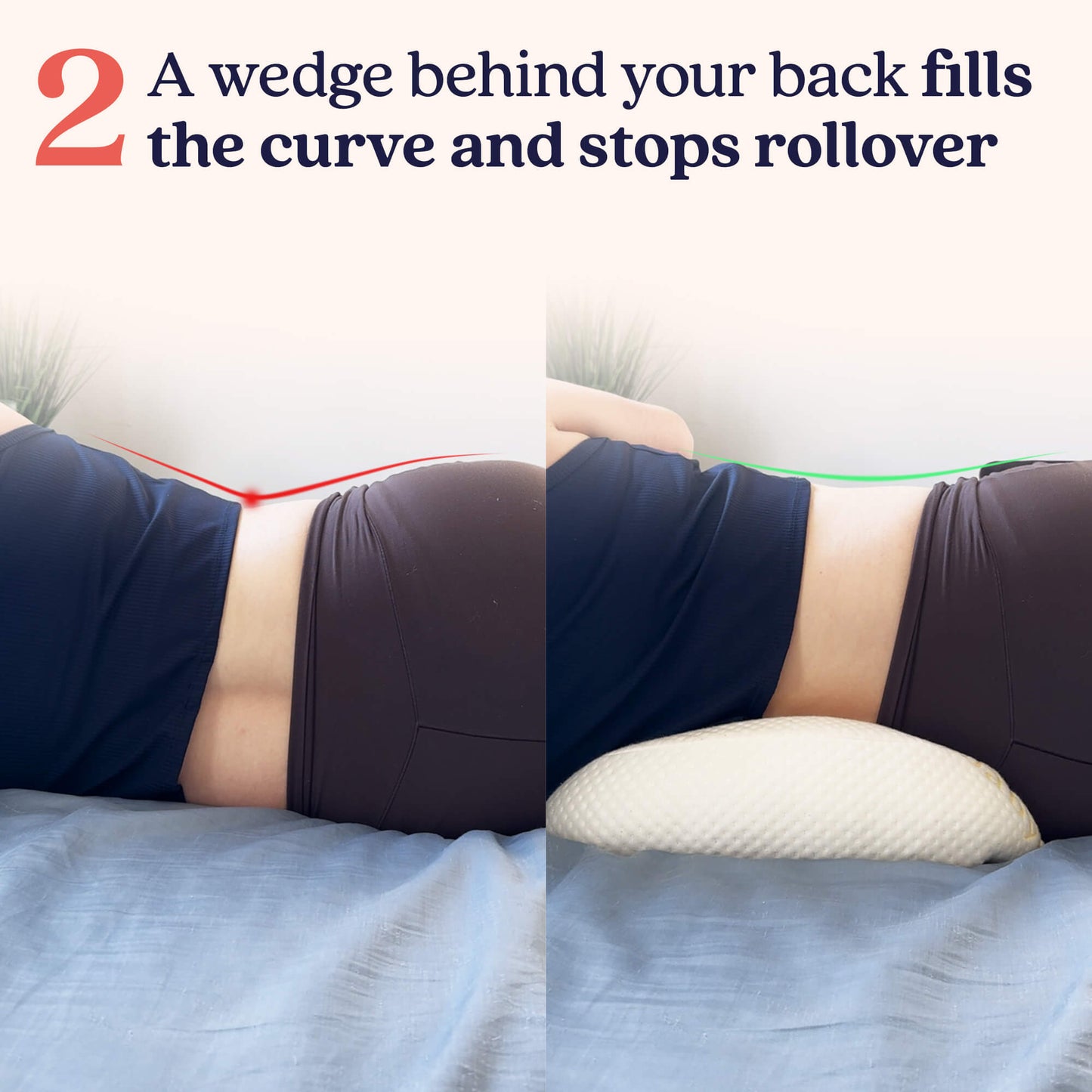 DreamNest™ Adjustable Maternity Support Pillow