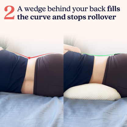 DreamNest™ Adjustable Maternity Support Pillow