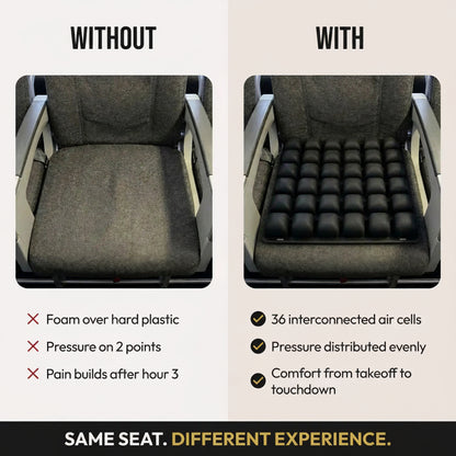 AirRoam™ Pressure Relief Travel Cushion