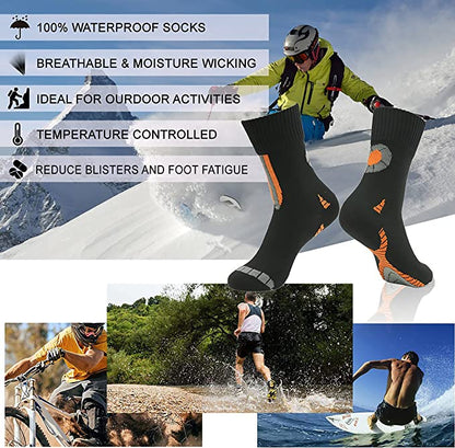 HappyFeet™ Waterproof, Breathable , Warm Socks for Hiking, Backpacking & Outdoor Adventures