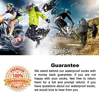 HappyFeet™ Waterproof, Breathable , Warm Socks for Hiking, Backpacking & Outdoor Adventures
