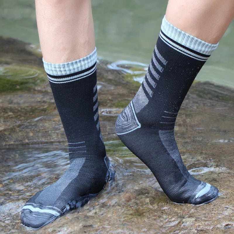 HappyFeet™ Waterproof, Breathable , Warm Socks for Hiking, Backpacking & Outdoor Adventures